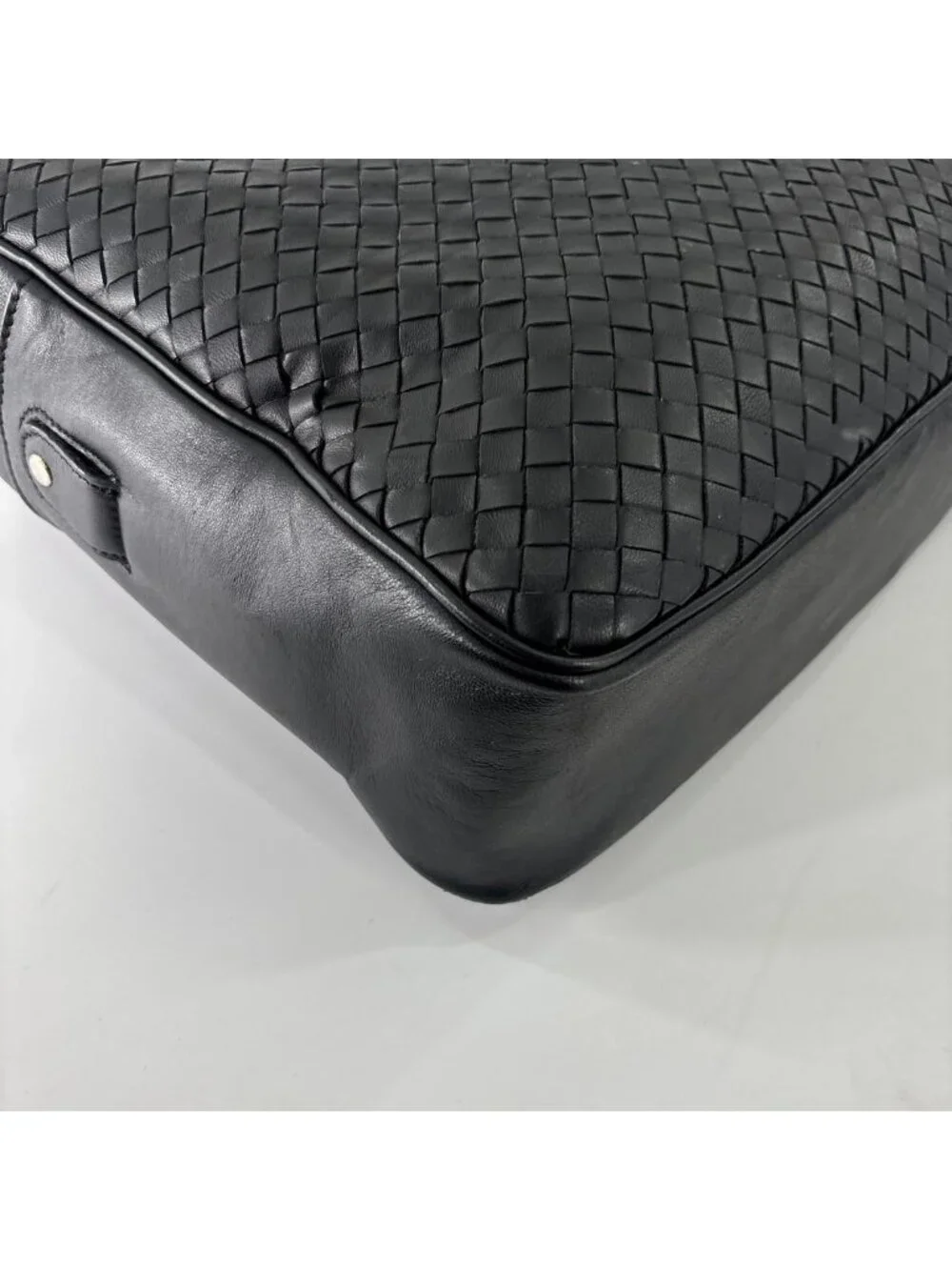 Bottega Veneta Super Intretchart Business Bag Black